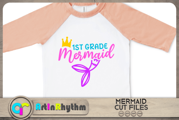 1st Grade Mermaid SVG: A Creative Back to School Resource