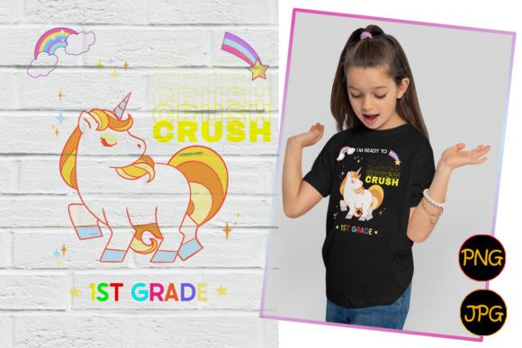 1st Grade Unicorn Back to School Png: A Magical Way to Start the School Year