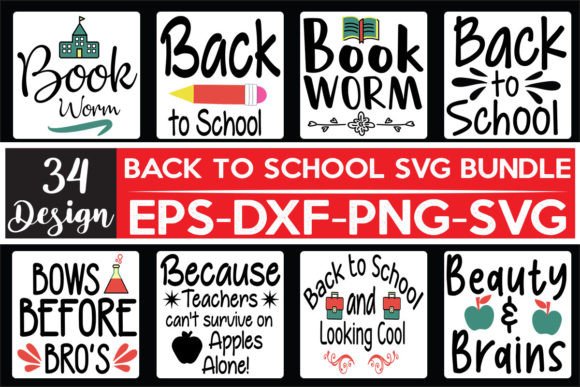 34 Back to School SVG Bundle: A Comprehensive Guide to Digital Design Files