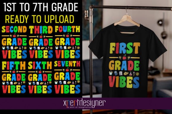 Back to School 1st to 7th Grade Vibes 03