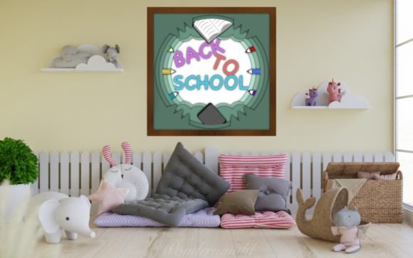 Back to School - 3D Paper Cut Graphics for Creative Expression