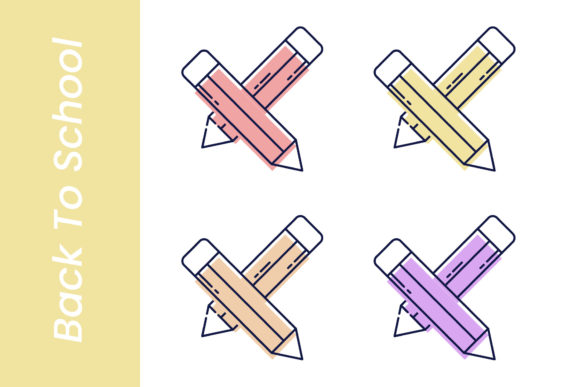 Back to School Pencil Icon Color Style: A Practical Guide for Designers and Educators