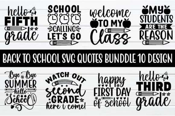 Back to School Svg Quotes Bundle: A Creative Resource for All