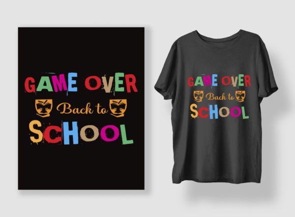Back to School T Shirt Design 20