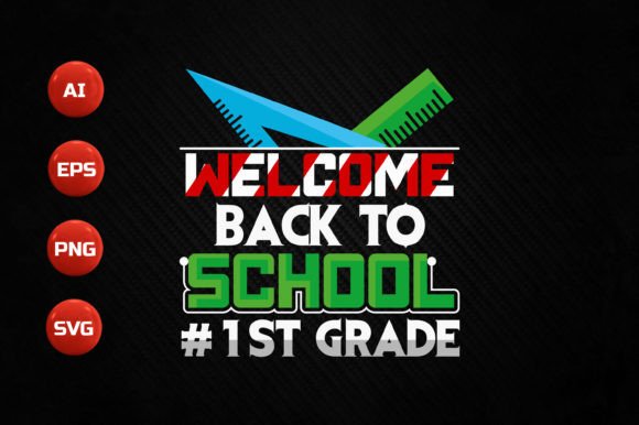 Back to School T-shirt Design 212: A Versatile Option for Custom Creations