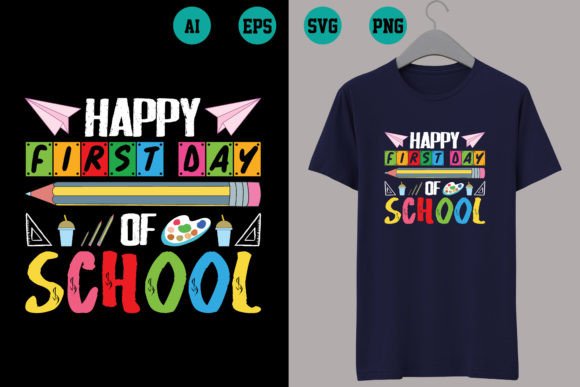 Back to School T-shirt Design 37