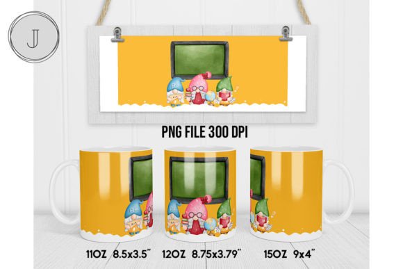 Understanding the Gnome School Mug Back to School Wrap: A Digital Design for Sublimation and Graphic Use